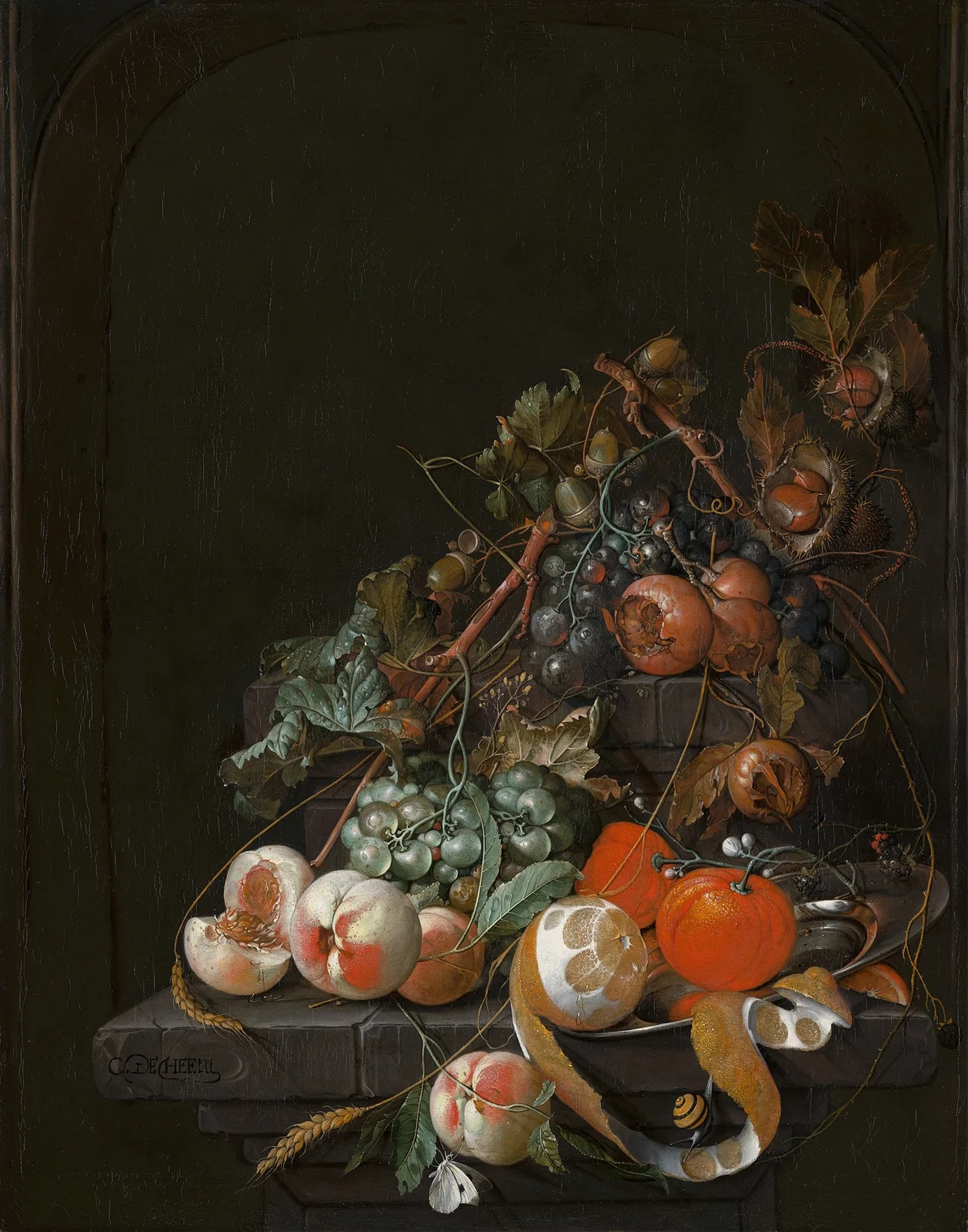 Fruit Still Life av Cornelis de Heem