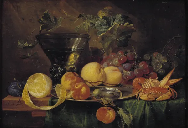 Still Life With A Roemer av Jan Davidsz de Heem