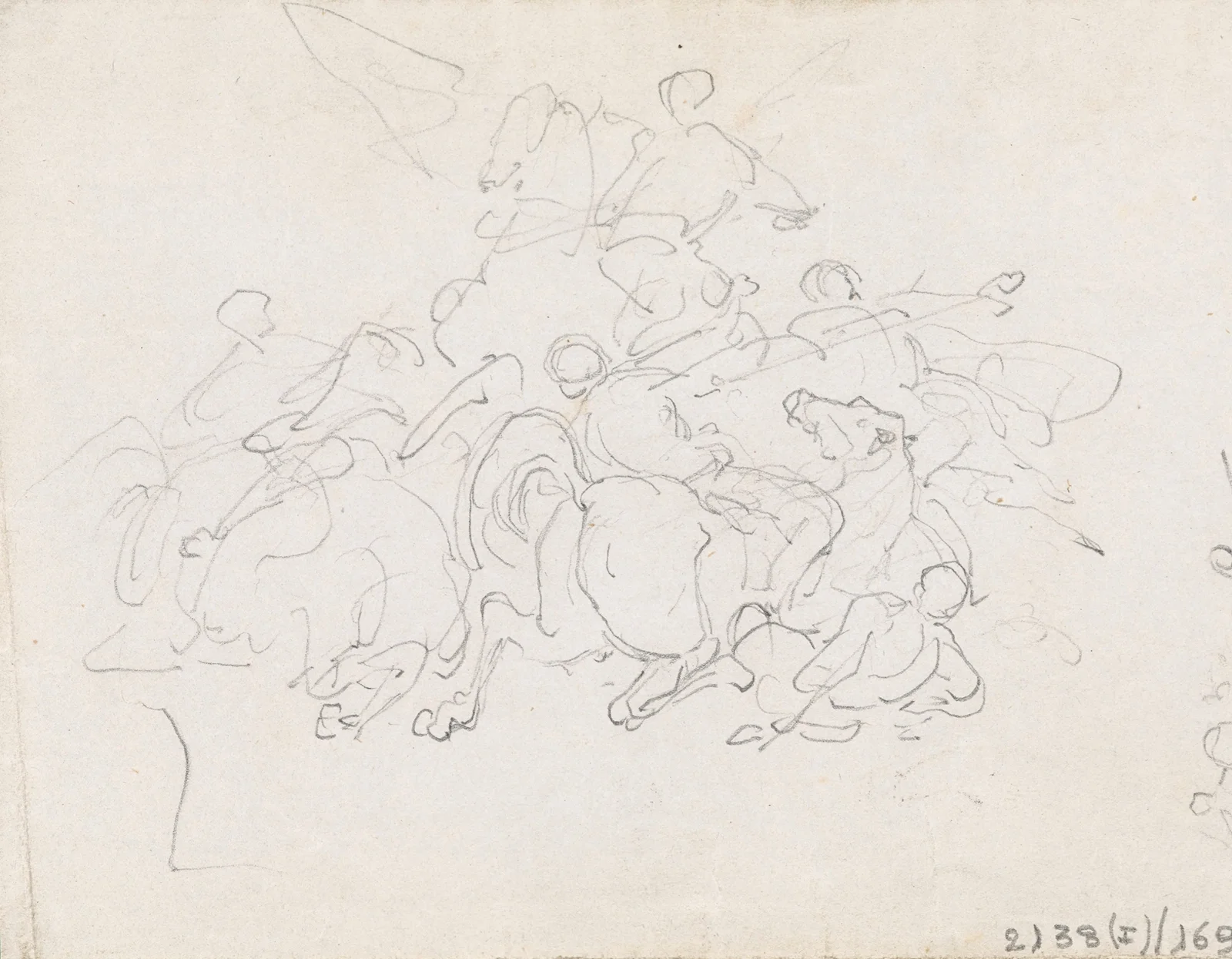 Battle Scene av Nicaise De Keyser