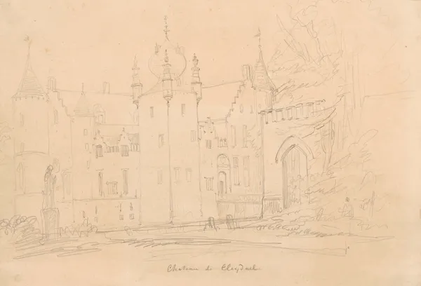 Castle of Cleydael at Aartselaar av Nicaise De Keyser