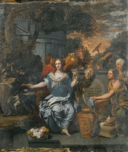 A Sacrifice To Pales av Gerard de Lairesse