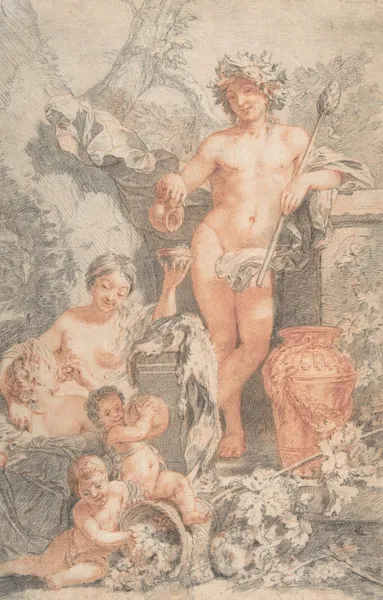 Arcadian Scene with Bacchus av Gerard de Lairesse