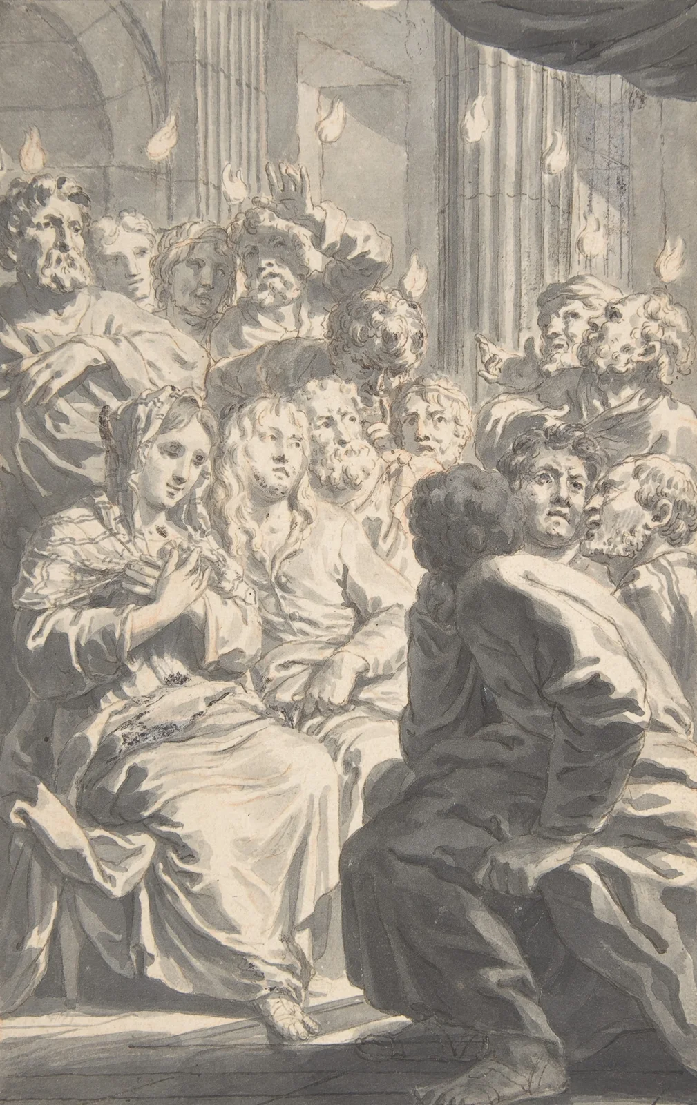 The Pentecost av Gerard de Lairesse