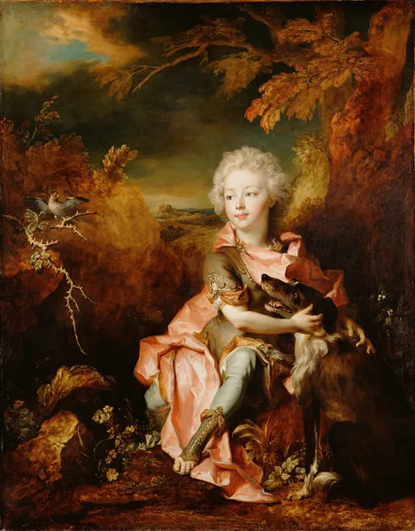 Portrait of a Boy in Fancy Dress av Nicolas de Largillière
