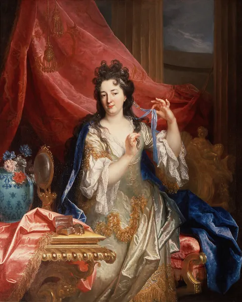 Portrait of a Woman, 1696 – nr 2 av Nicolas de Largillière