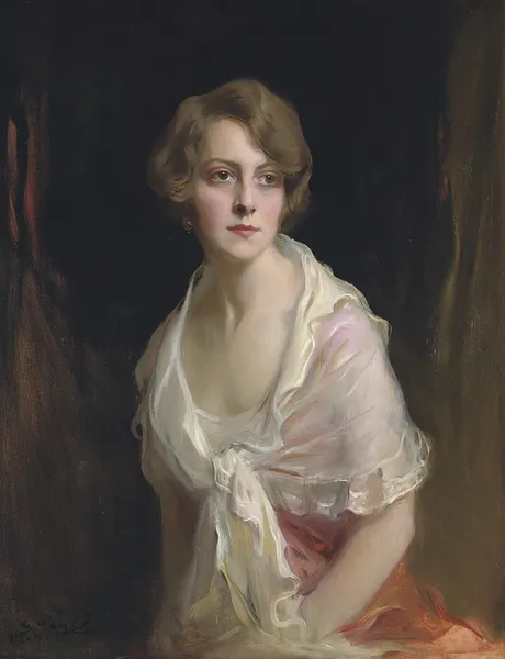 Mrs Claud Mullins, née Gwen Brandt av Philip Alexius de László