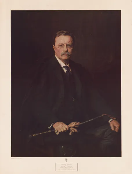 Theodore Roosevelt 26th President of the United States av Philip Alexius de László
