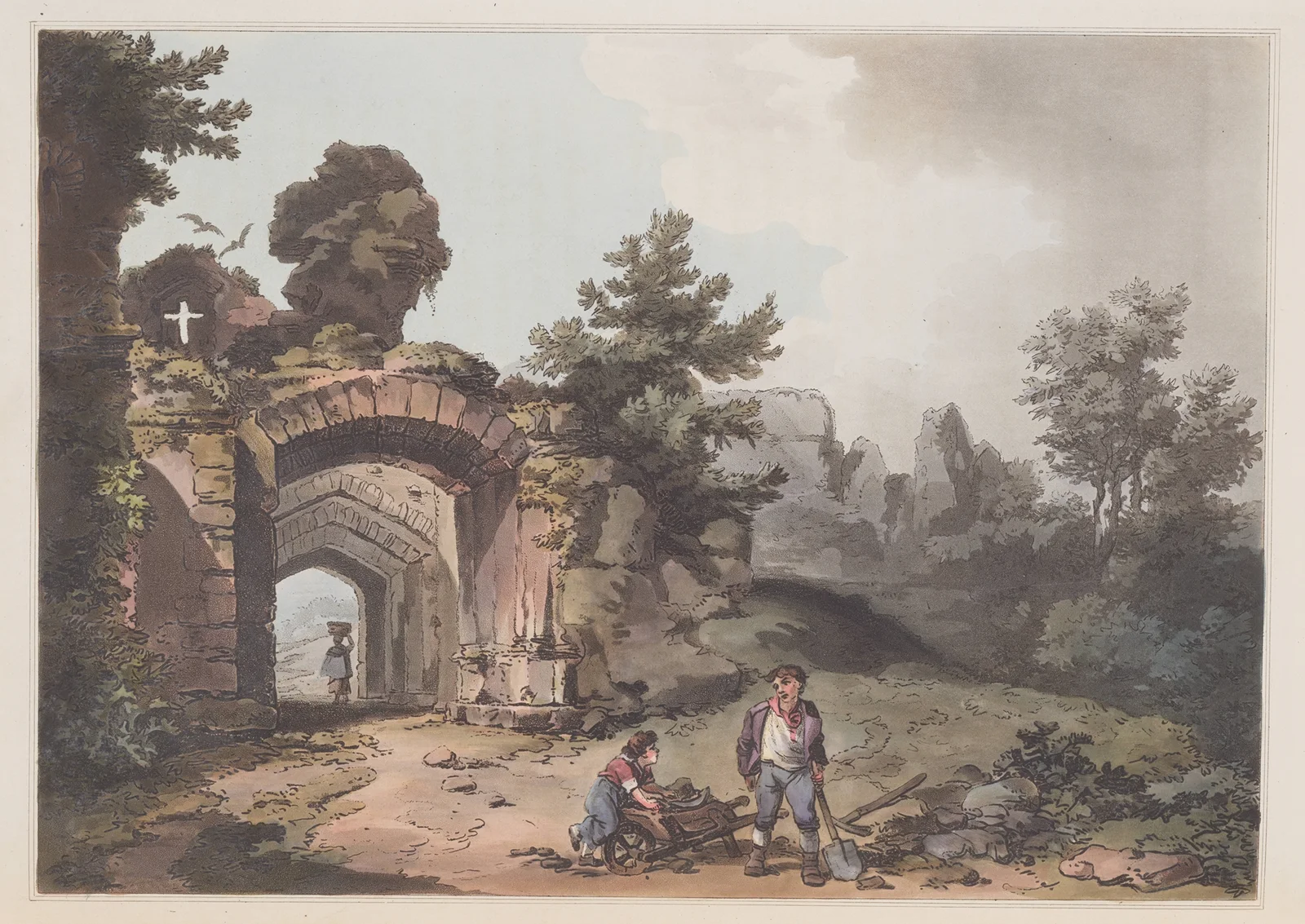Dudley Castle av Philip James de Loutherbourg