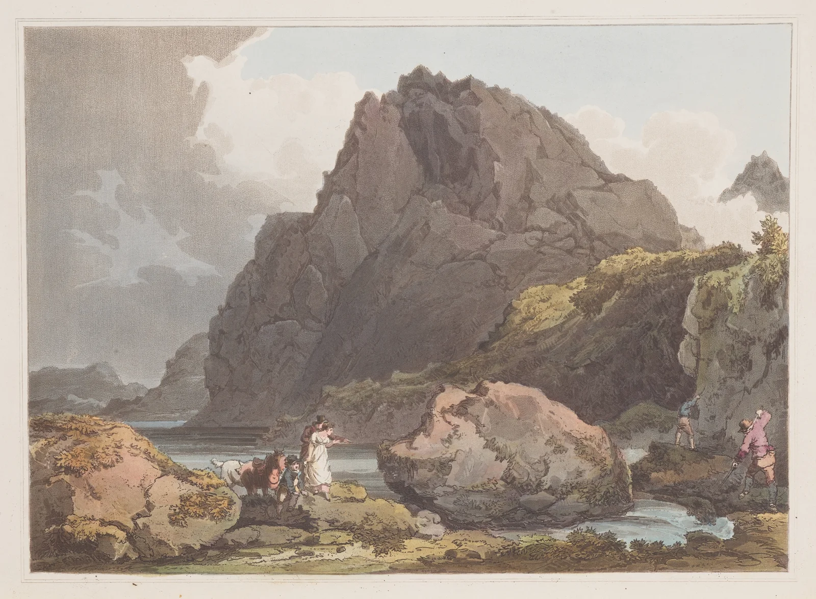 Llyn Ogween av Philip James de Loutherbourg
