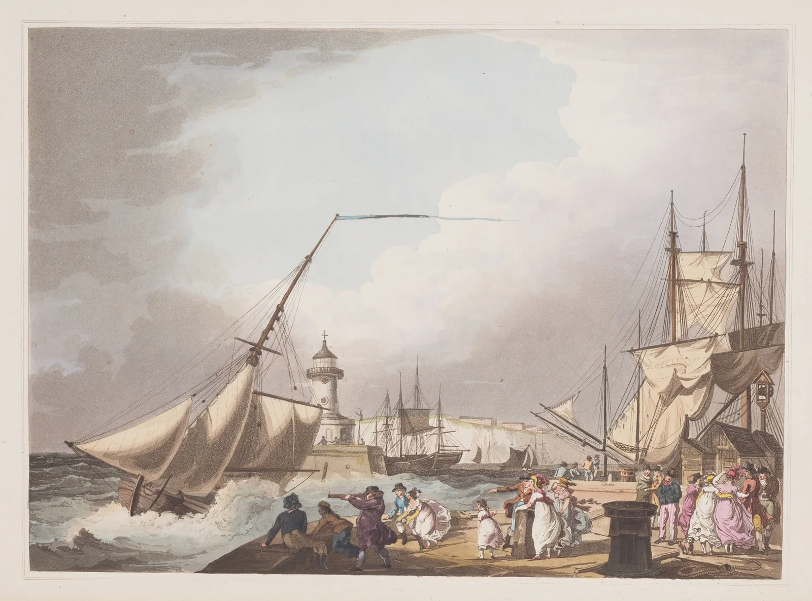 Ramsgate av Philip James de Loutherbourg