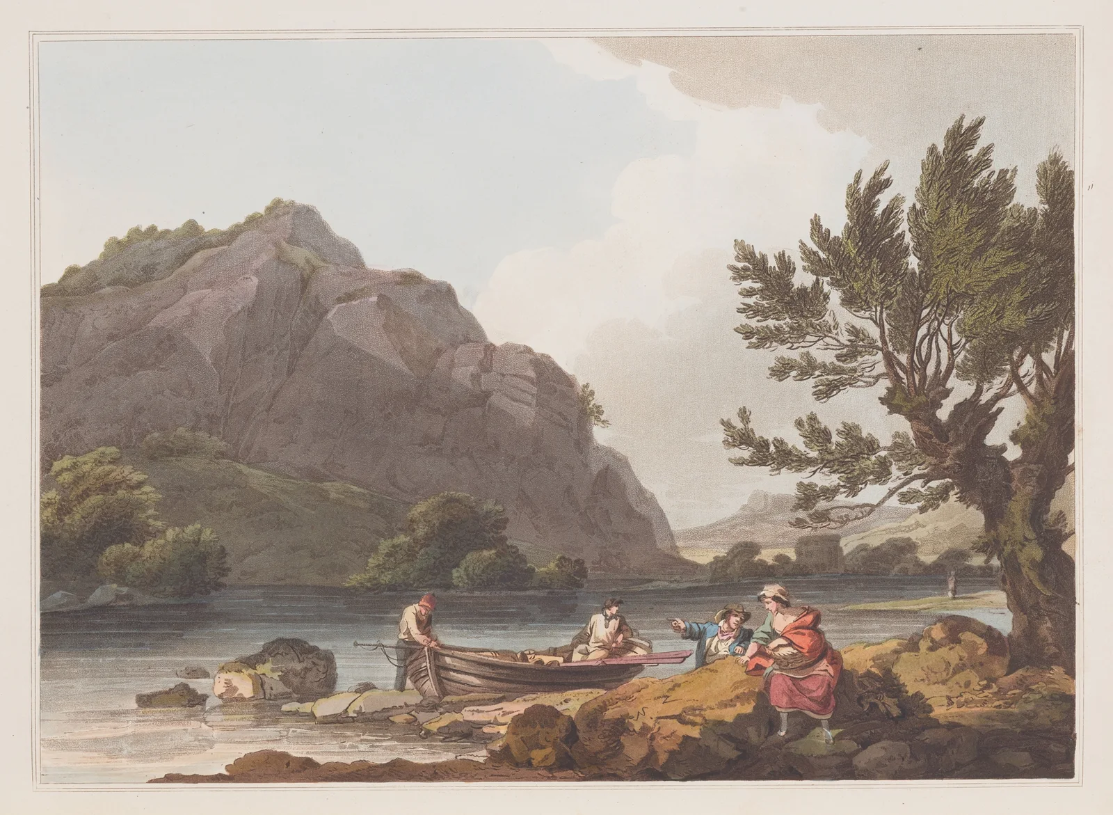 Winander Mere av Philip James de Loutherbourg