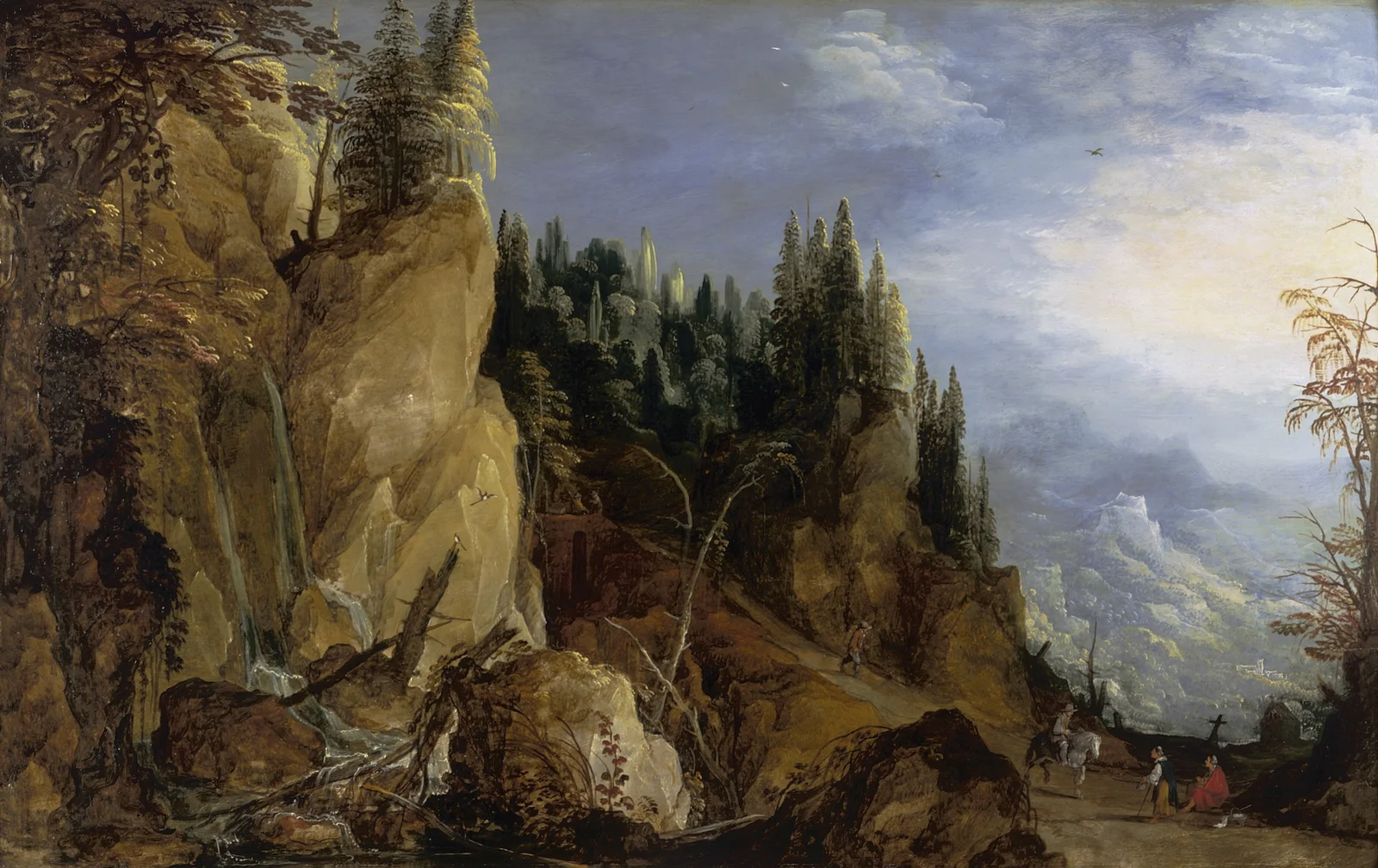Mountain Landscape av Joos de Momper