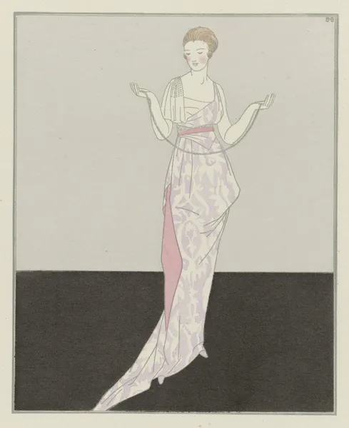 Bergson a promis de venir ; Robe de dîner de Worth av Bernard Boutet de Monvel