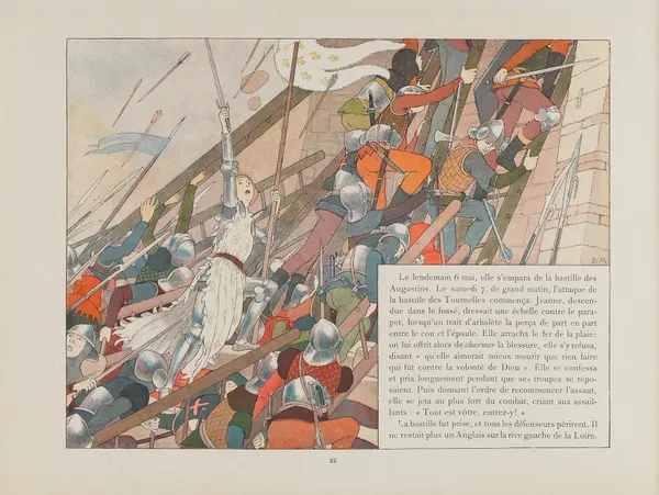 Jeanne d’Arc Pl.19 av Louis Maurice Boutet de Monvel