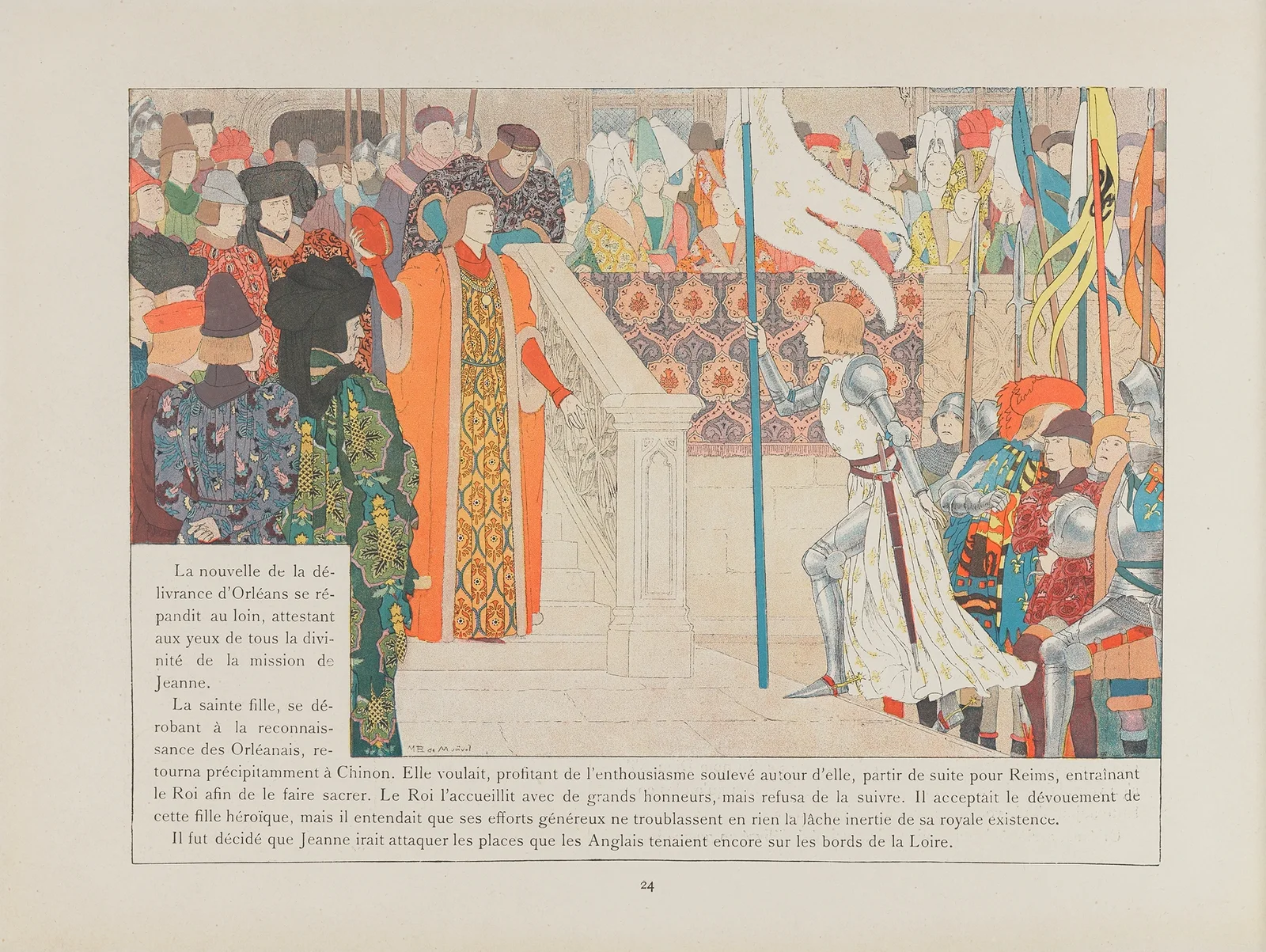 Jeanne d’Arc Pl.21 av Louis Maurice Boutet de Monvel