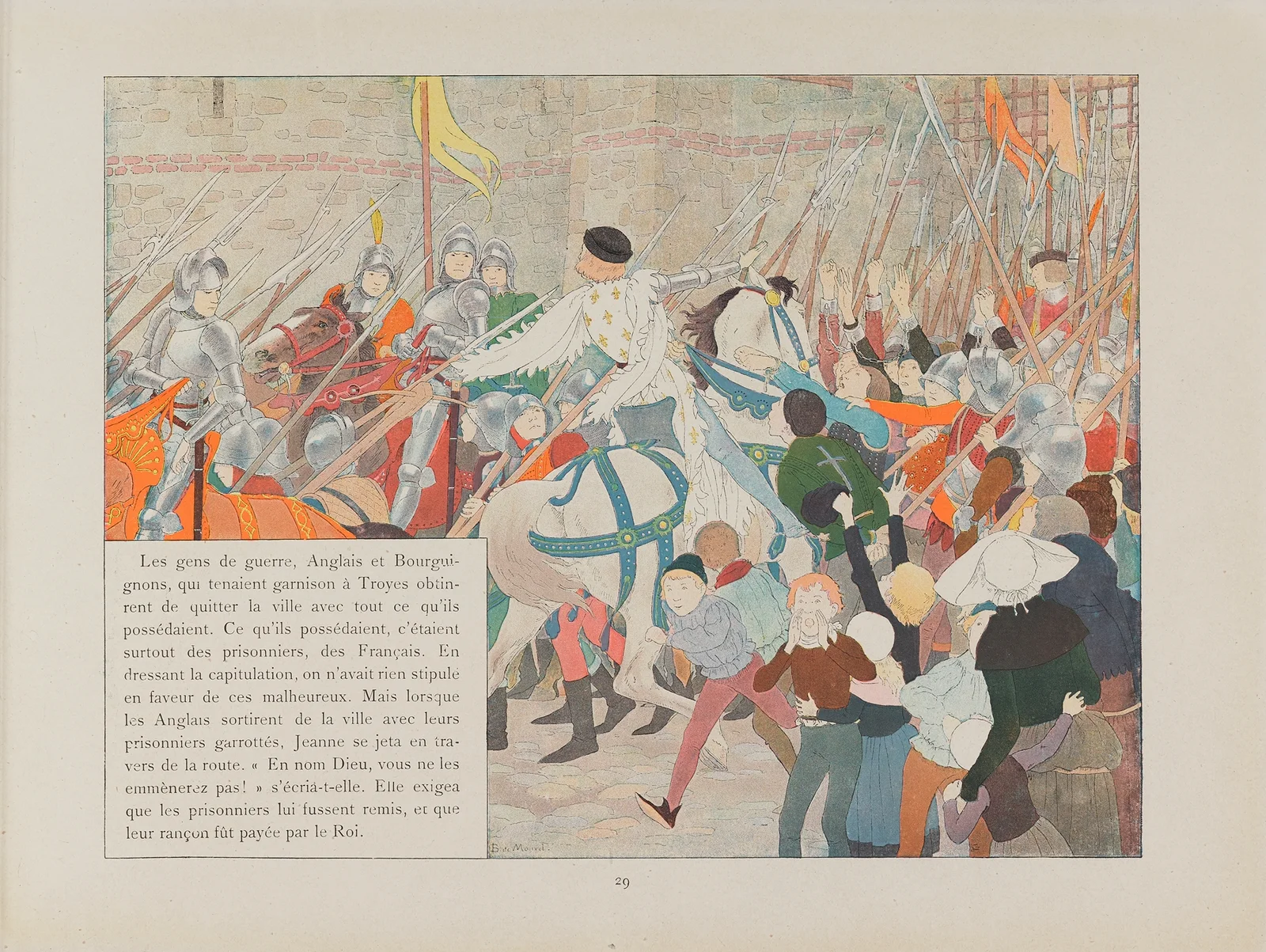 Jeanne d’Arc Pl.26 av Louis Maurice Boutet de Monvel