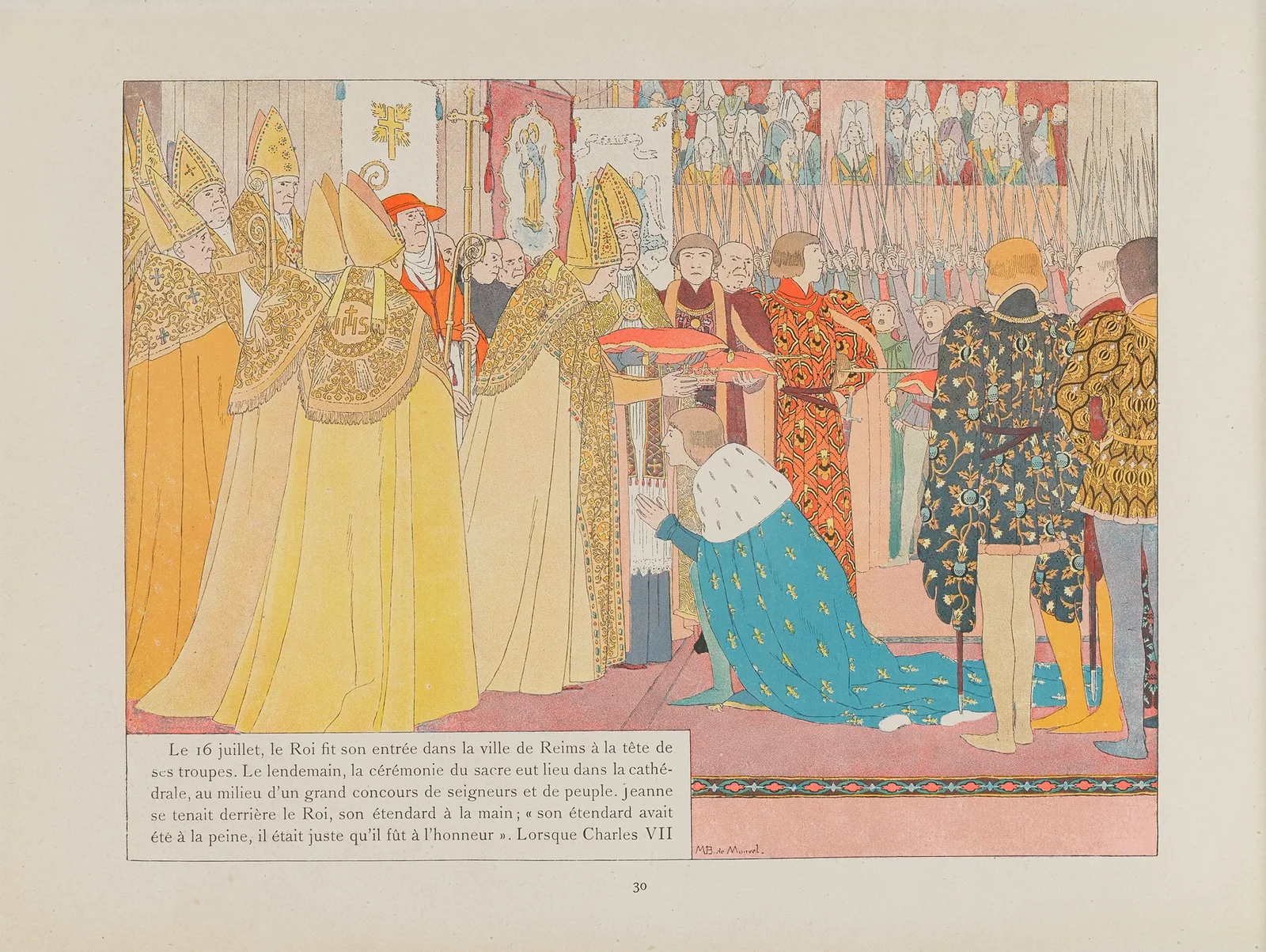 Jeanne d’Arc Pl.27 av Louis Maurice Boutet de Monvel