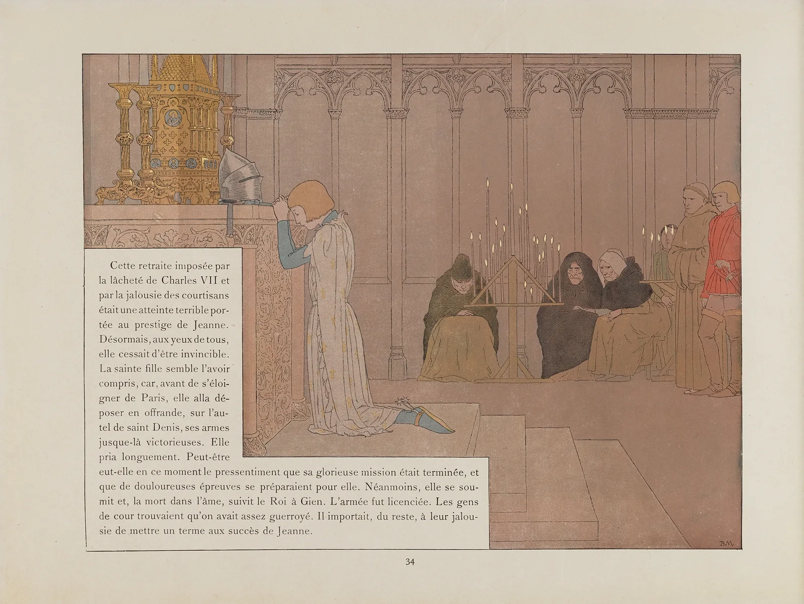 Jeanne d’Arc Pl.31 av Louis Maurice Boutet de Monvel