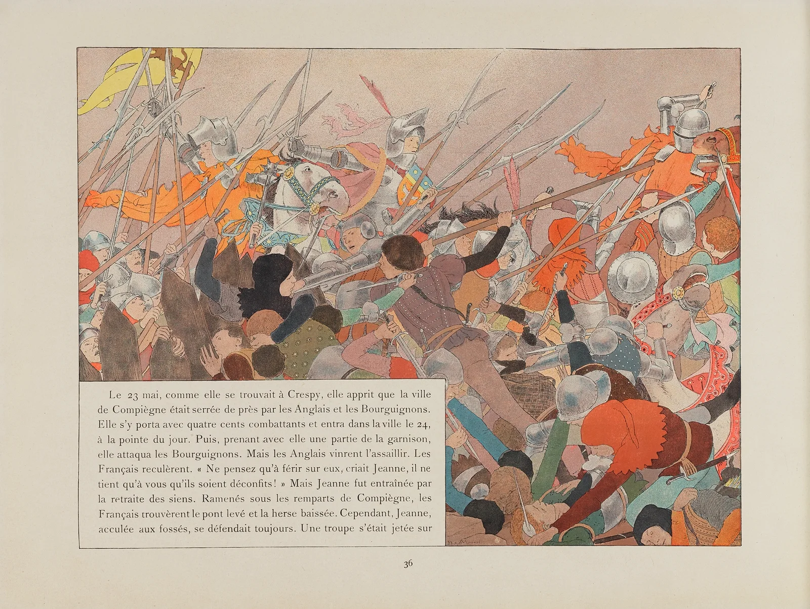 Jeanne d’Arc Pl.33 av Louis Maurice Boutet de Monvel