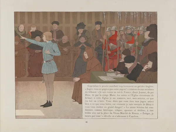 Jeanne d’Arc Pl.42 av Louis Maurice Boutet de Monvel