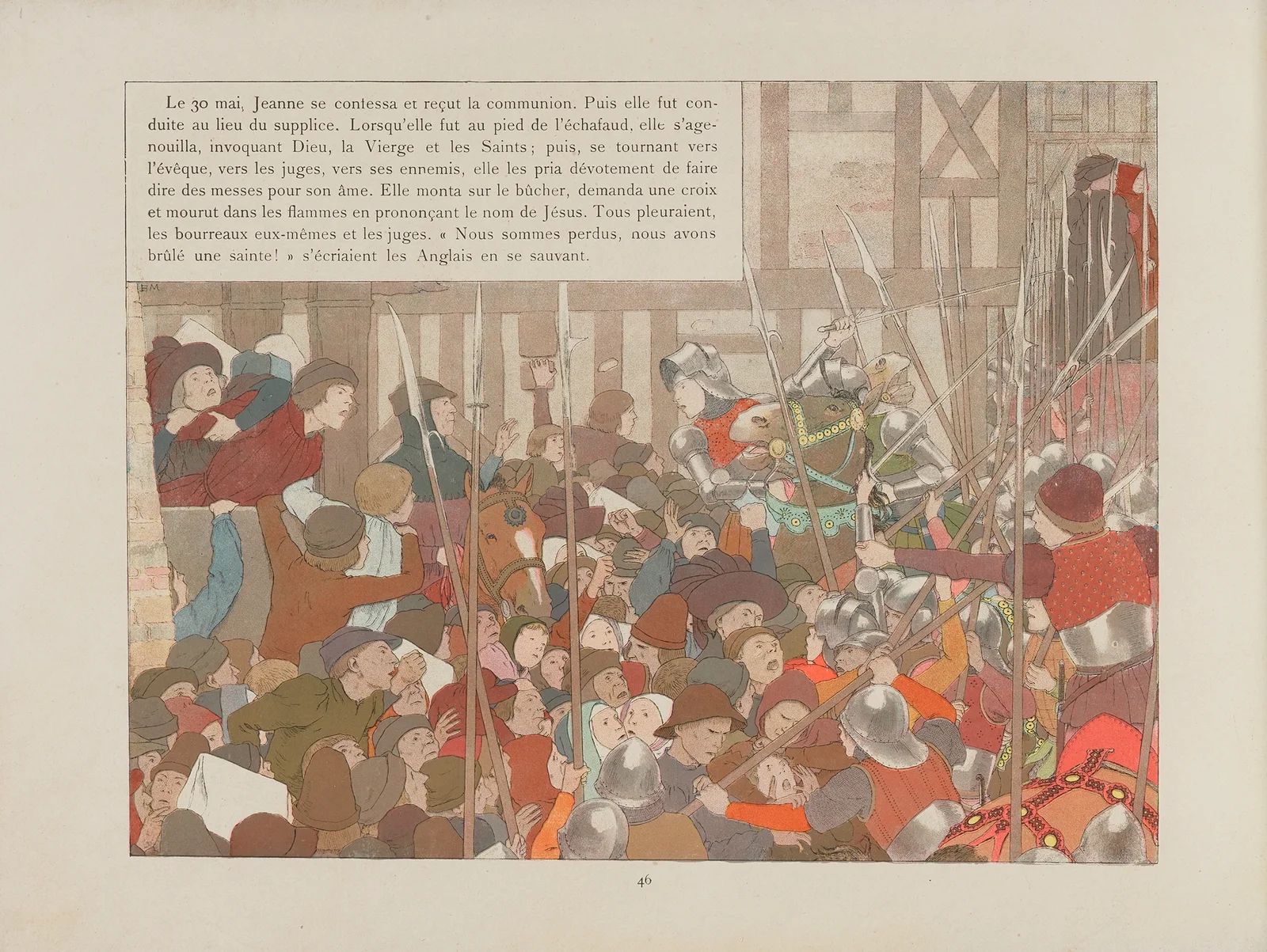 Jeanne d’Arc Pl.43 av Louis Maurice Boutet de Monvel