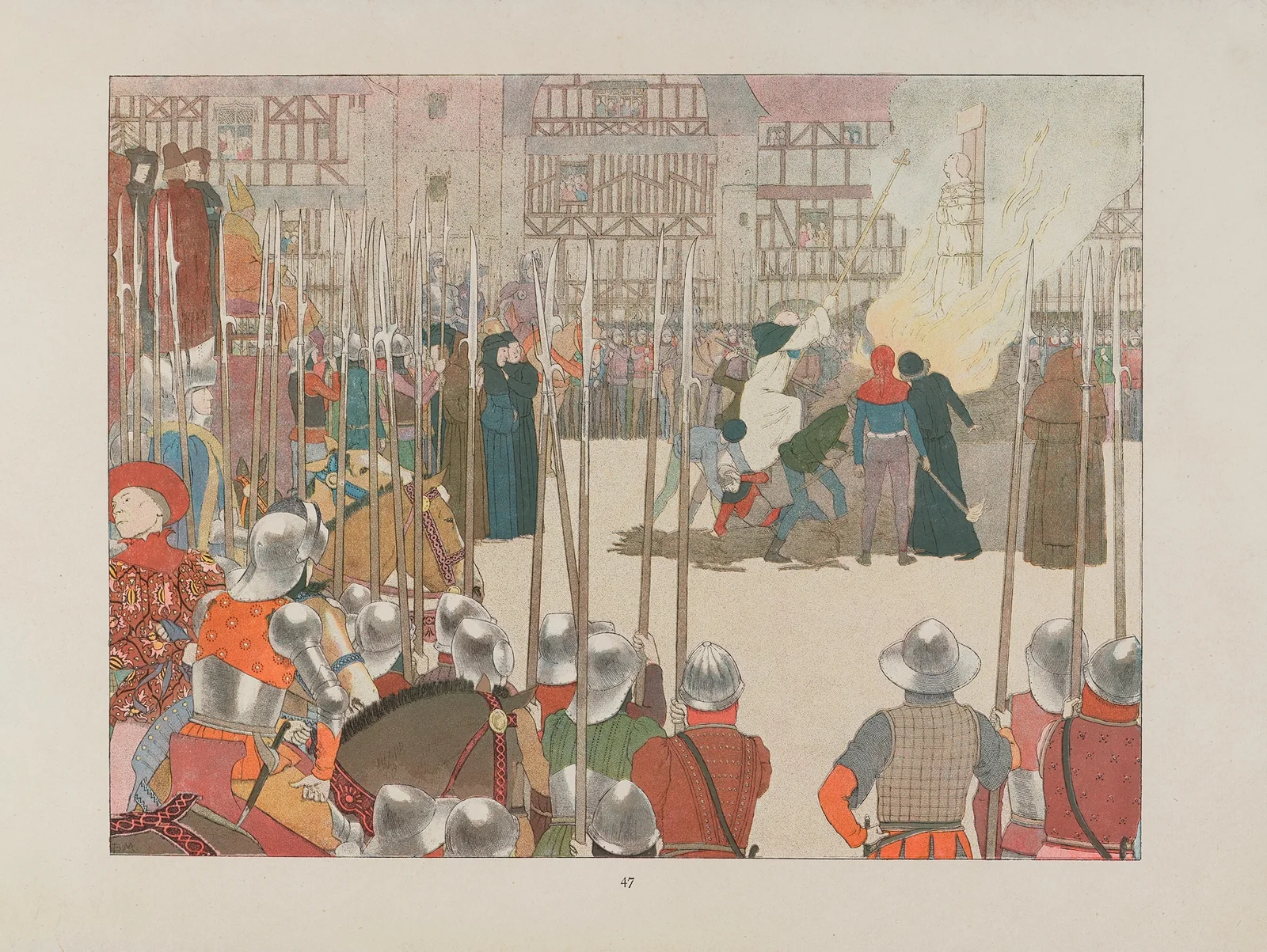 Jeanne d’Arc Pl.44 av Louis Maurice Boutet de Monvel