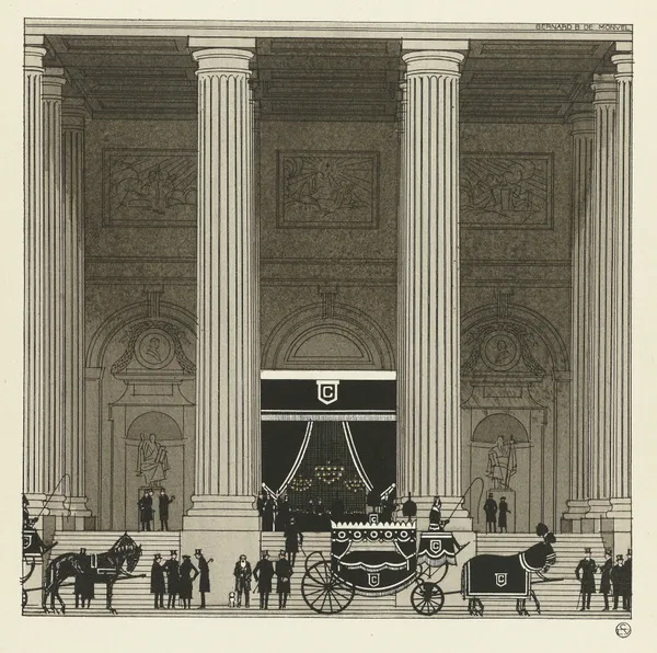 Le dernier carrosse, 1920 – nr 2 av Bernard Boutet de Monvel