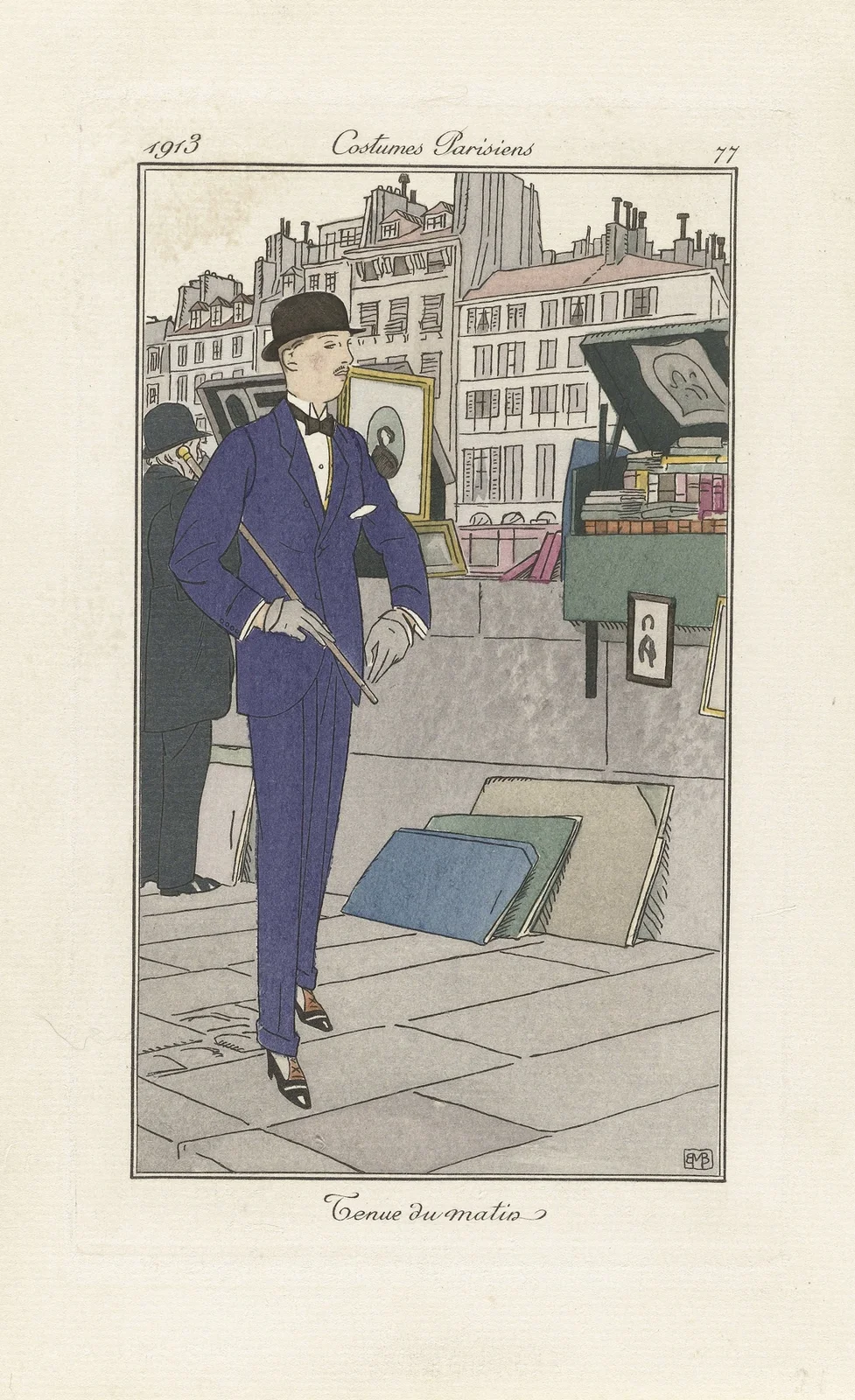 Tenue de matin av Bernard Boutet de Monvel