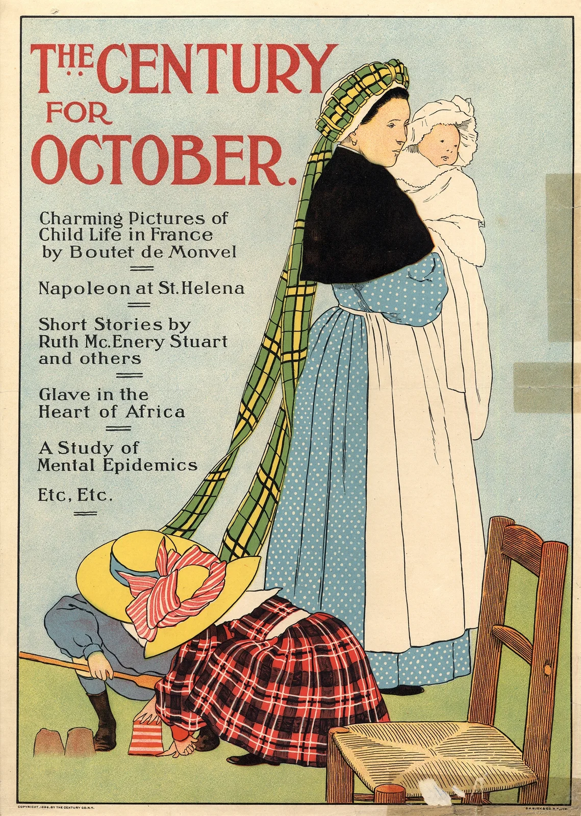 The Century For October av Louis Maurice Boutet de Monvel
