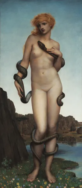 Cadmus and Harmonia av Evelyn De Morgan