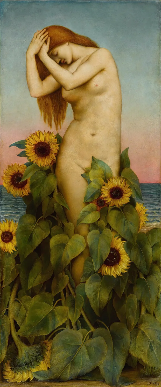 Clytie ( 1886-7) av Evelyn De Morgan