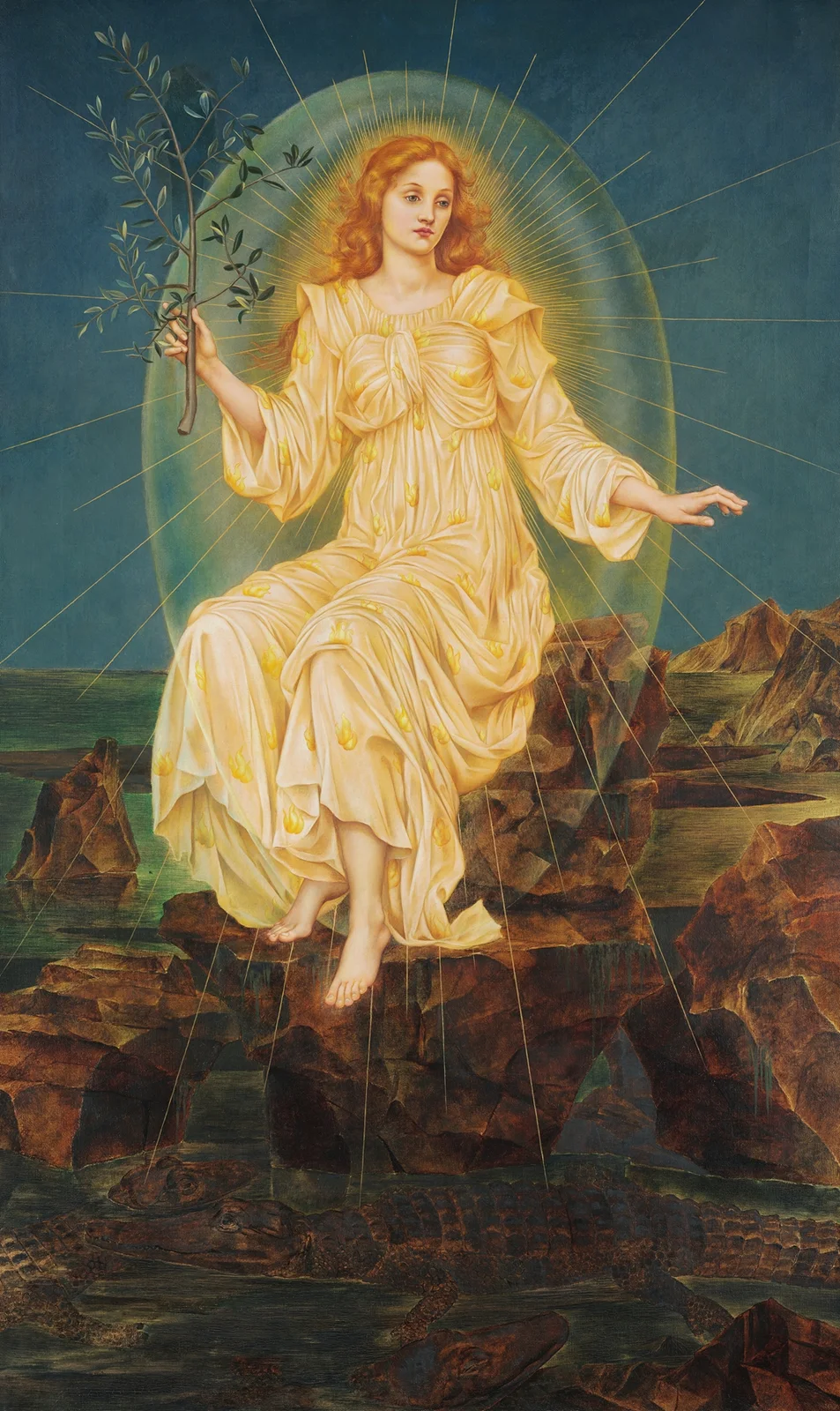 Lux in Tenebris av Evelyn De Morgan