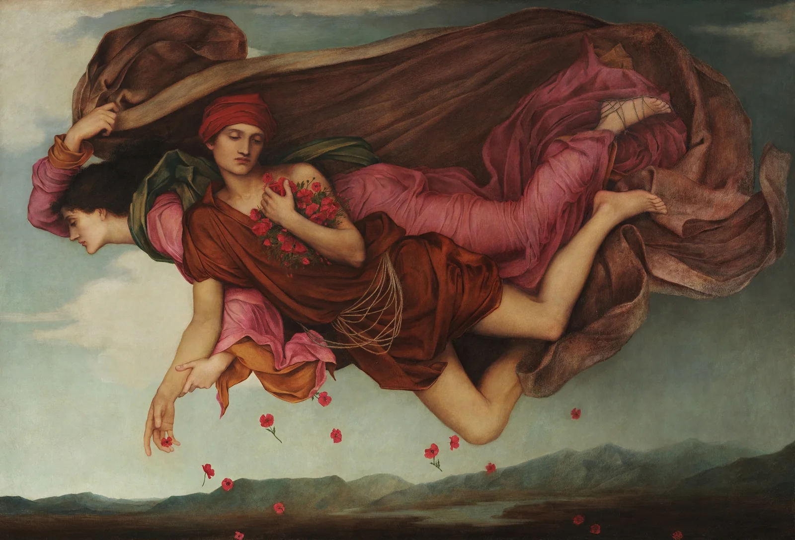Night and Sleep av Evelyn De Morgan