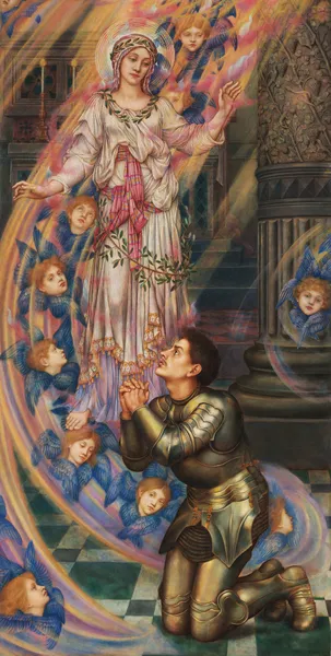 Our Lady of Peace av Evelyn De Morgan