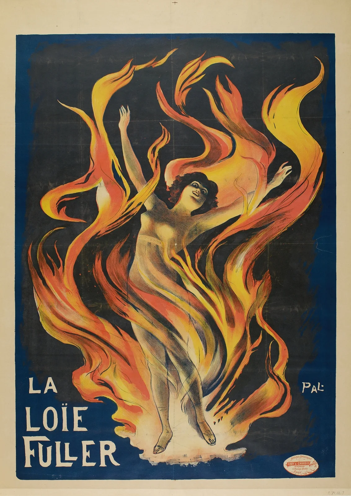 Loie Fuller av Pal (Jean de Paleologue)