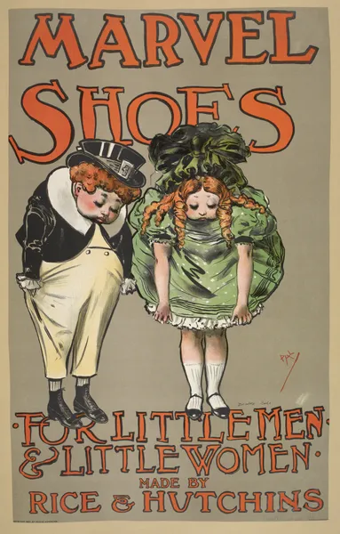 Marvel shoes for little men & little women. av Pal (Jean de Paleologue)