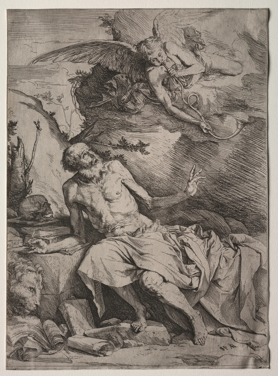 Saint Jerome av Jusepe de Ribera