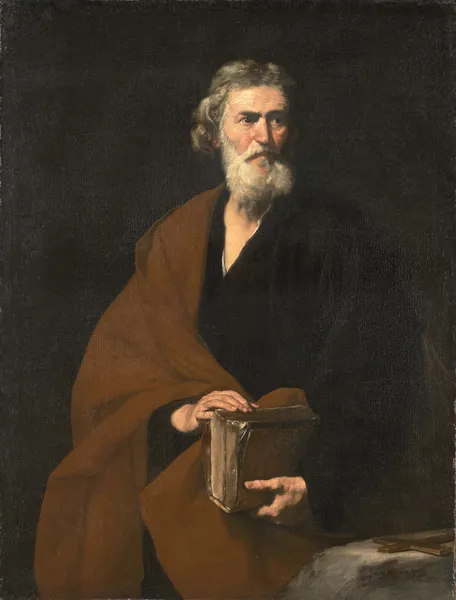 Saint Matthew av Jusepe de Ribera