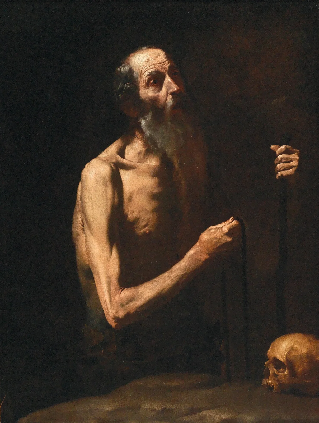 Saint Onuphrius av Jusepe de Ribera