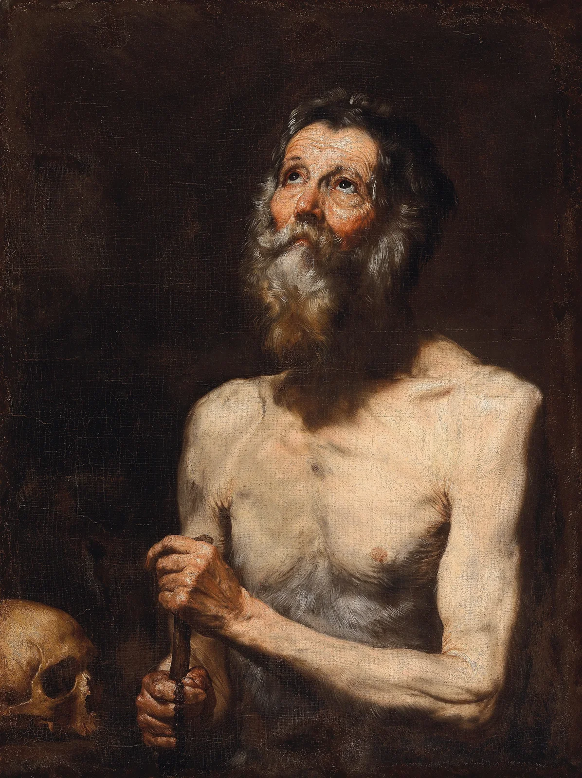 Saint Onuphrius av Jusepe de Ribera