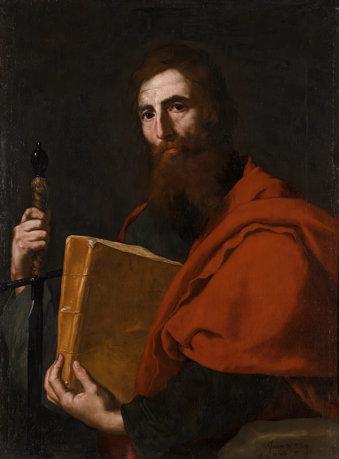 Saint Paul av Jusepe de Ribera