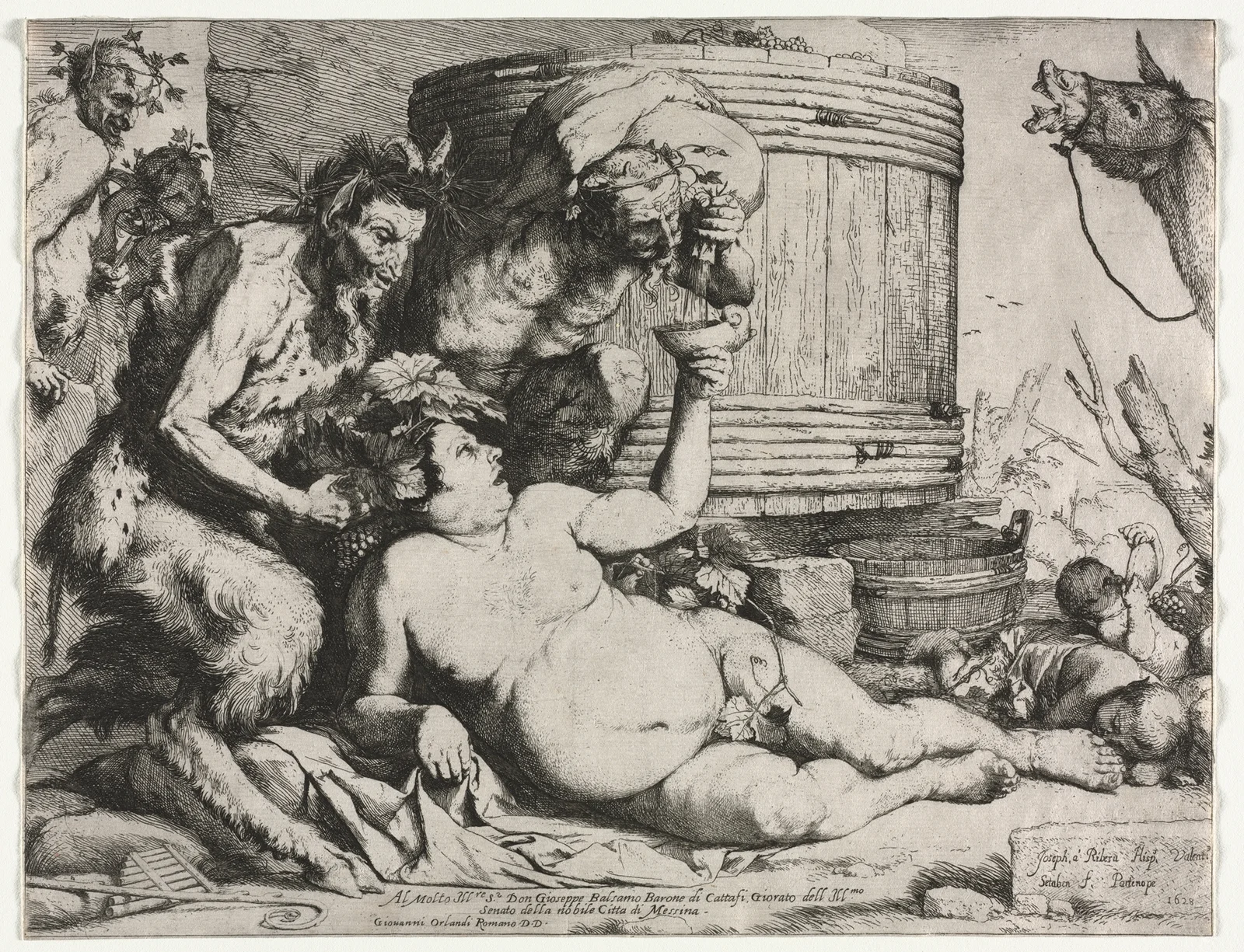 Silenus av Jusepe de Ribera
