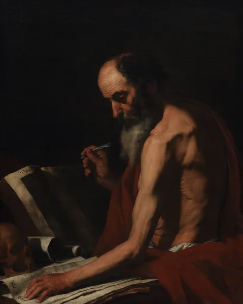 St Jerome av Jusepe de Ribera