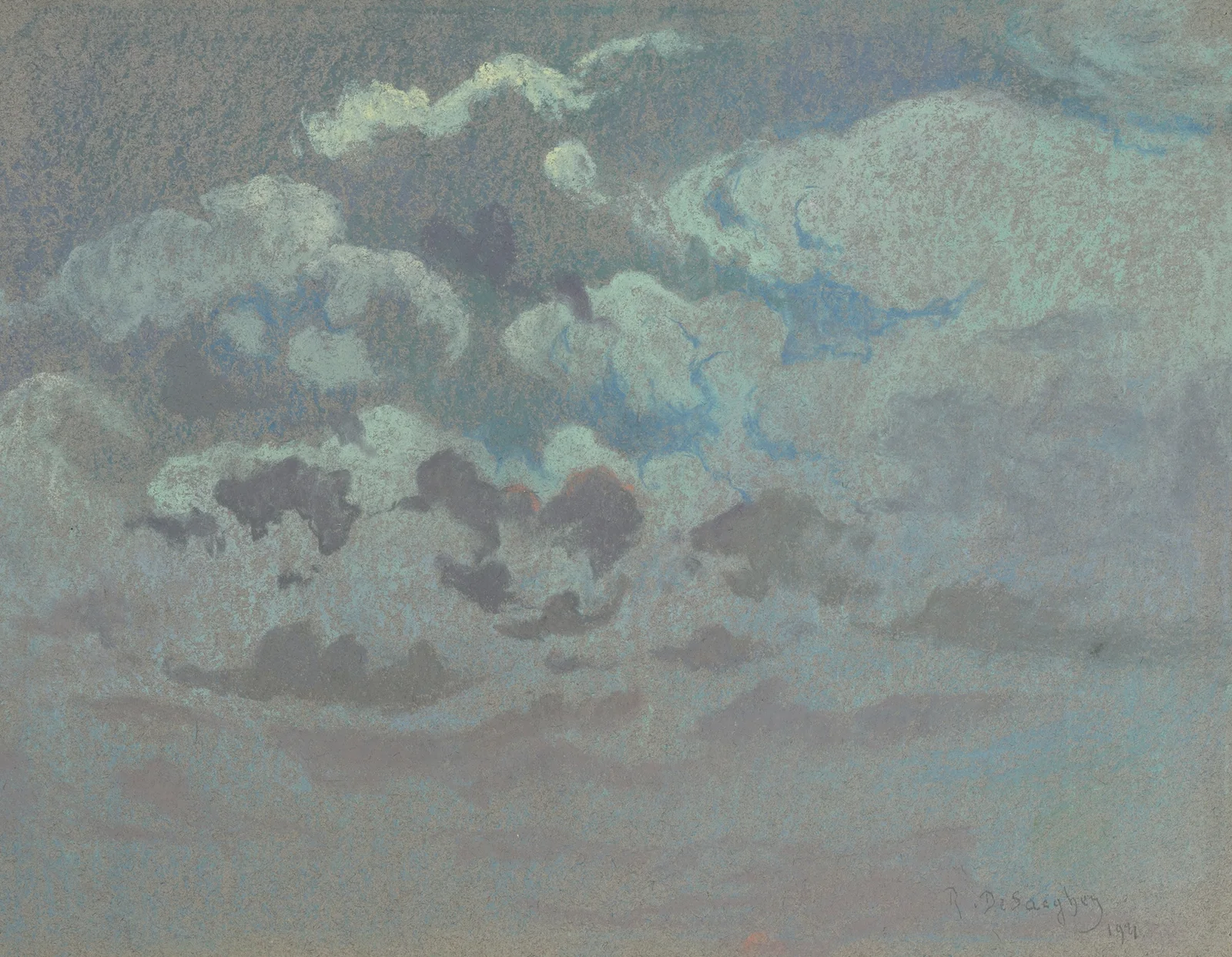 Cloud Study av Rodolphe De Saegher