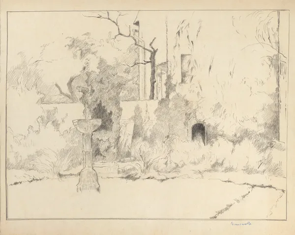 The Garden of Groene Walle av Rodolphe De Saegher