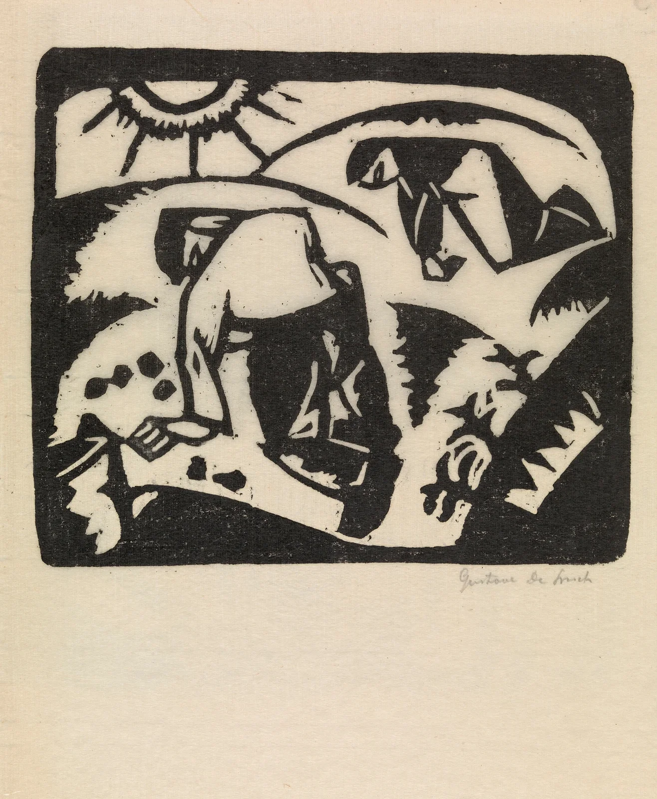 Harvesting Potatoes av Gustave De Smet
