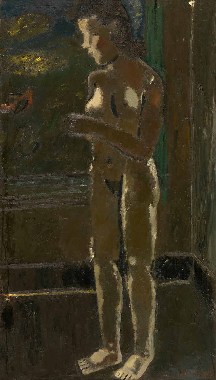 Standing Nude av Gustave De Smet
