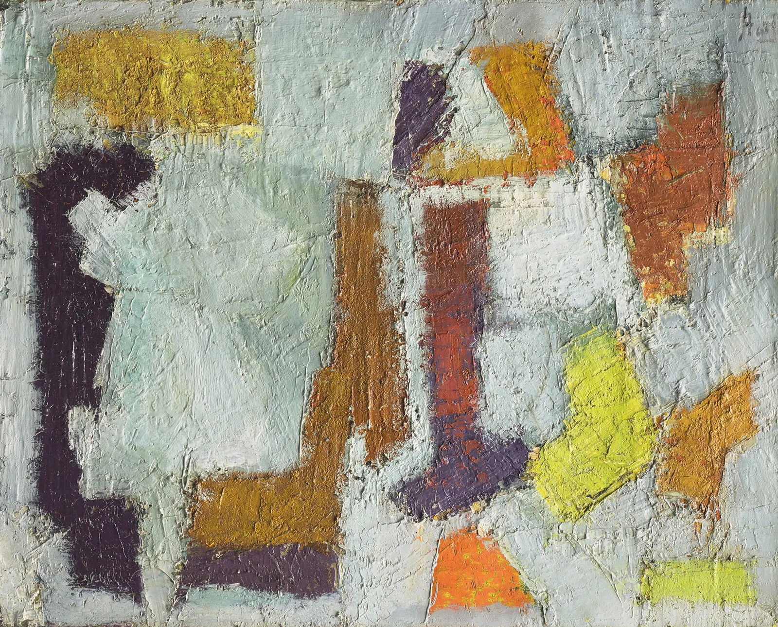 Composition, 1949 – nr 1 av Nicolas De Staël