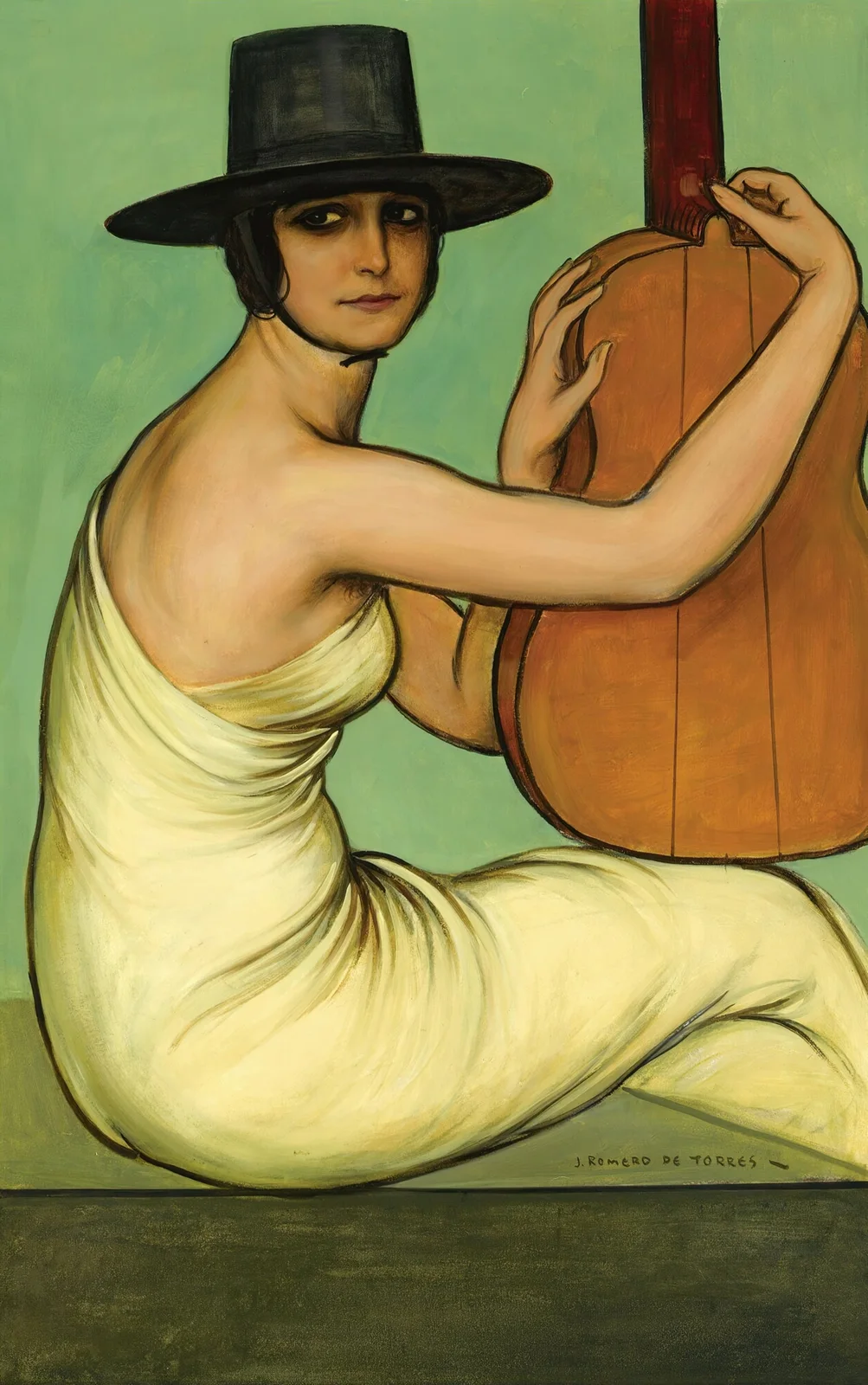 Dora La Cordobesa (Dora The Cordoban) av Julio Romero De Torres