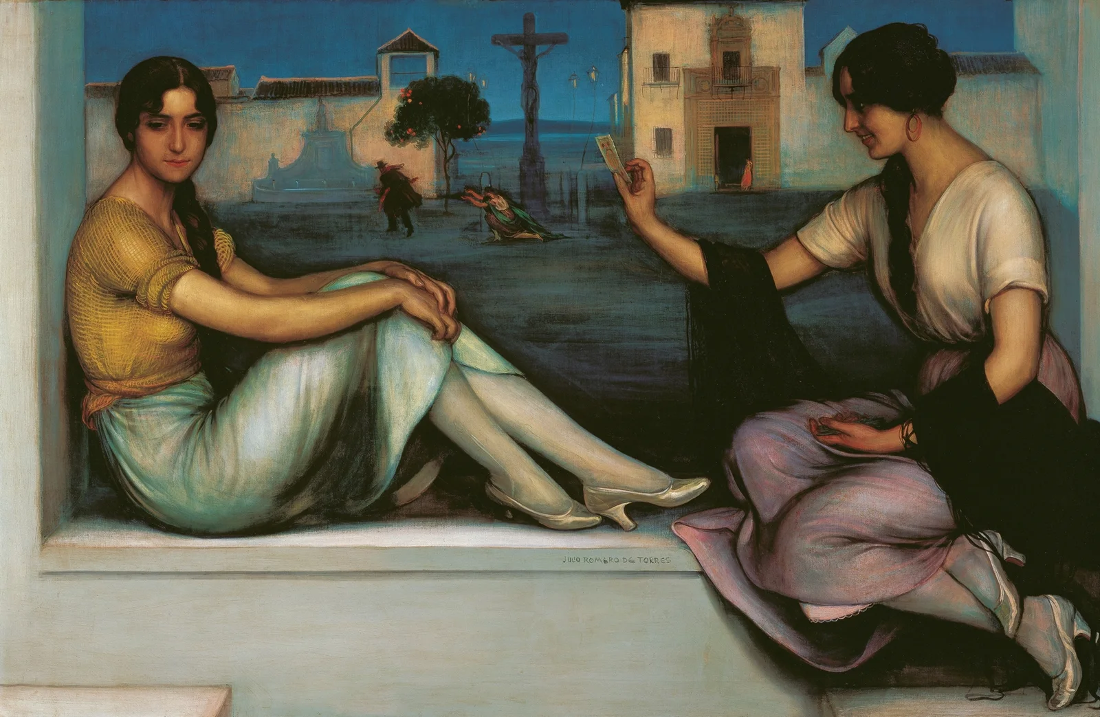 The Fortune-telling av Julio Romero De Torres